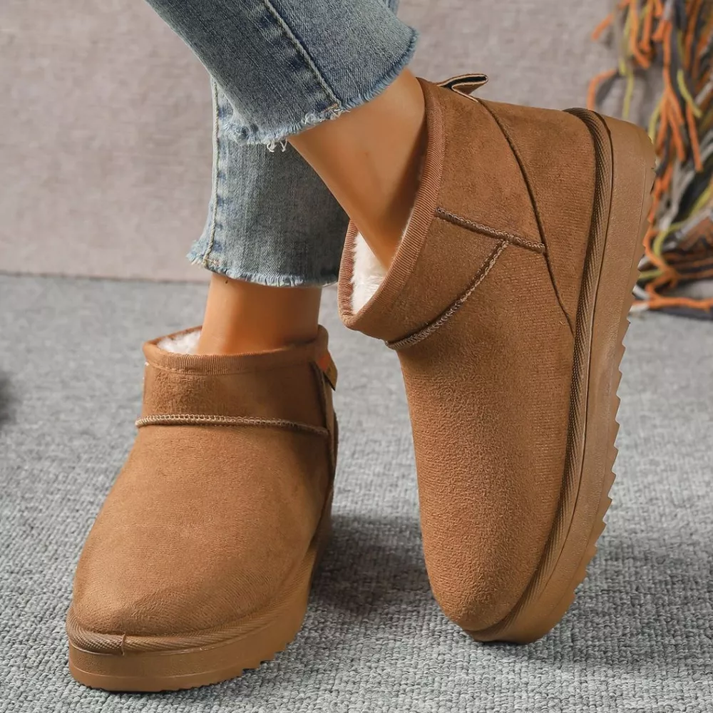 Round Toe Platform Boots, image 2