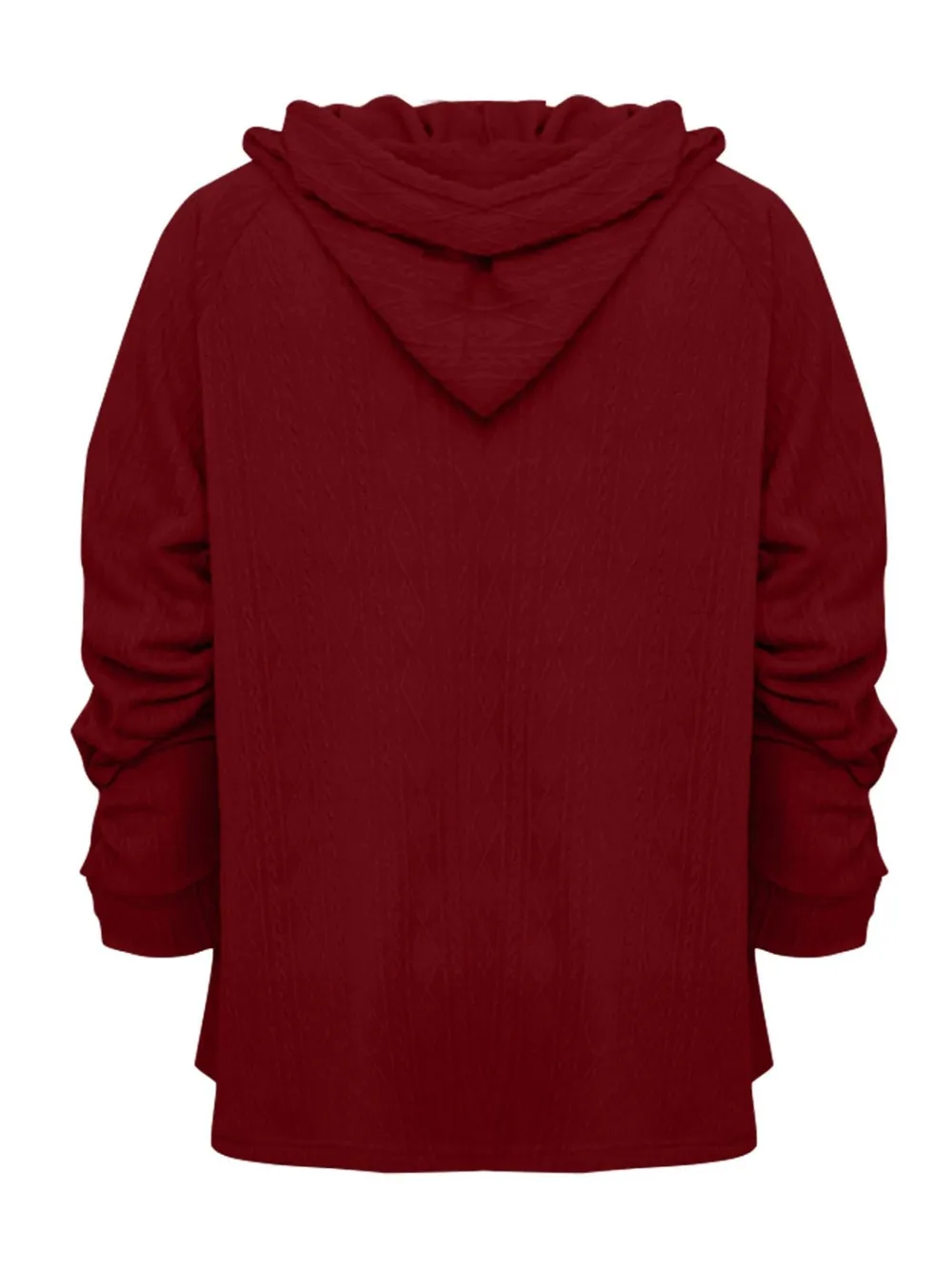 Full Size Drawstring Long Sleeve Hoodie, image 26
