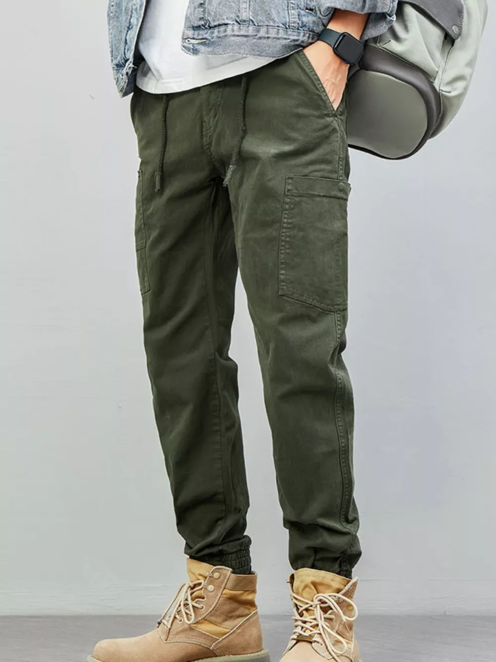 Men's Casual Slim Fit Pants, image 11