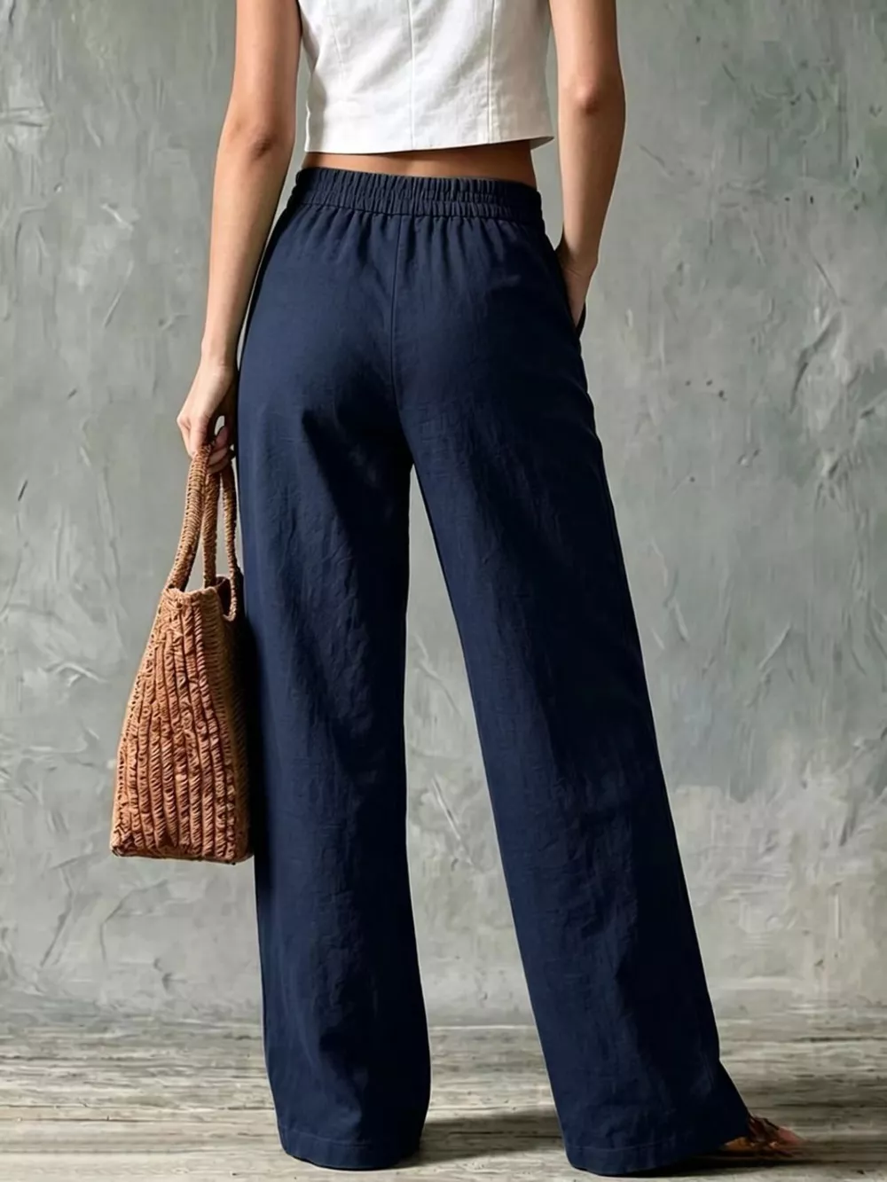 Full Size Wide Leg Pants Plus Size, image 14