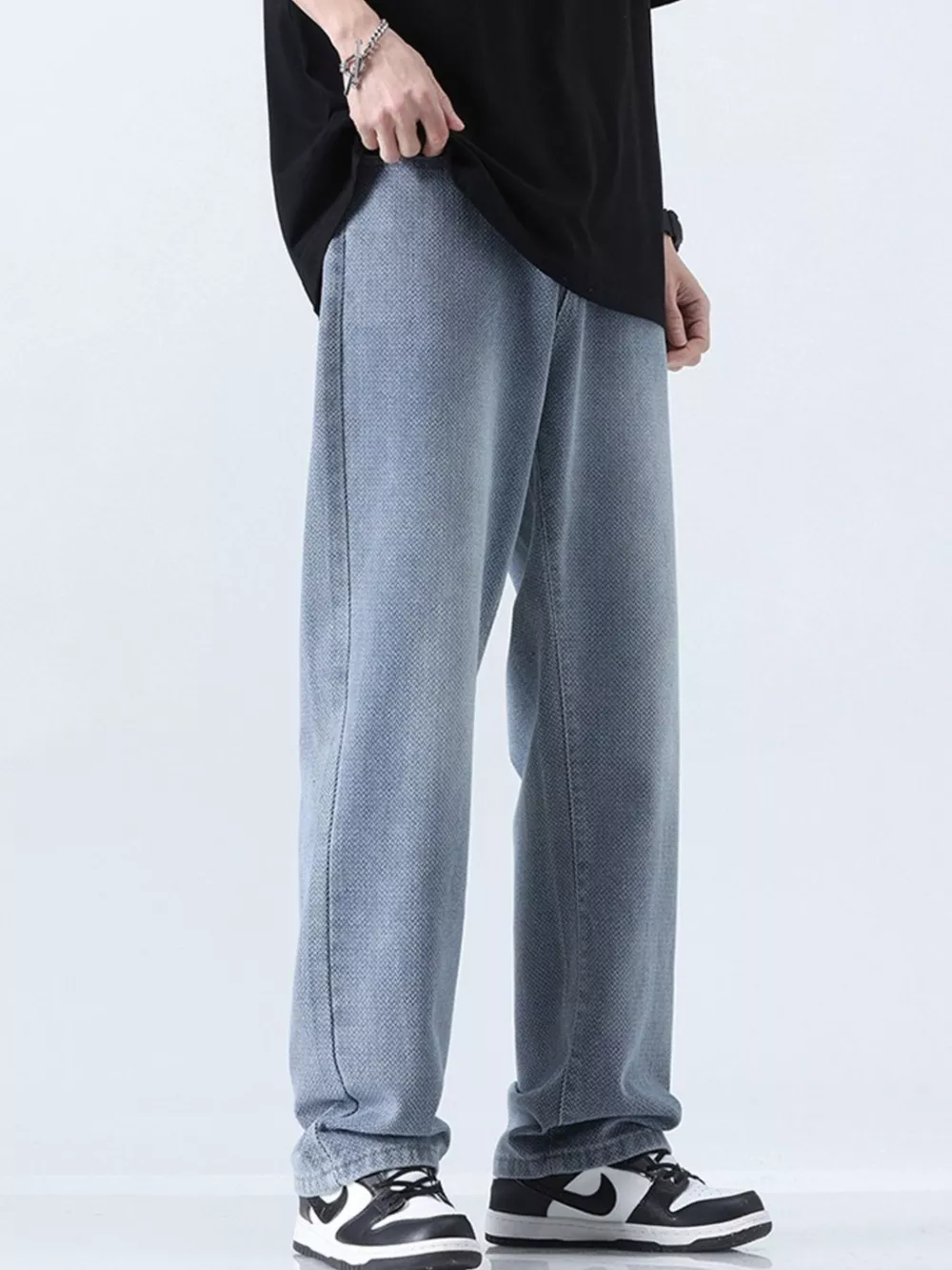 Men's Relaxed Fit Straight Leg Jeans, image 5