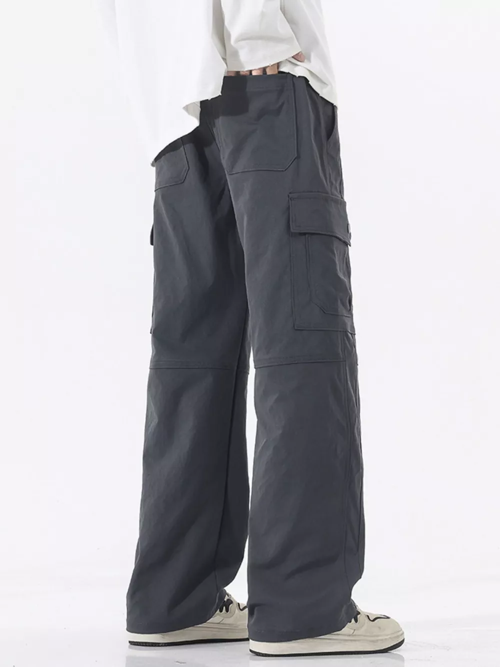 Men's Full Size Multi-Pocket Cargo Utility Pants Plus Size, image 12