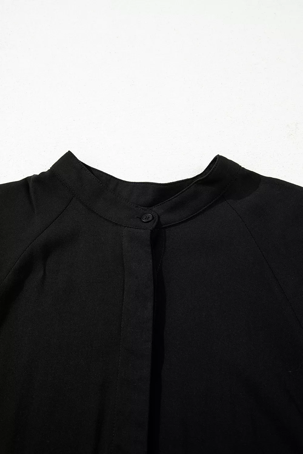 Hidden Buttons Short Sleeve Ruffle Tiered Long Flared Dress, image 6