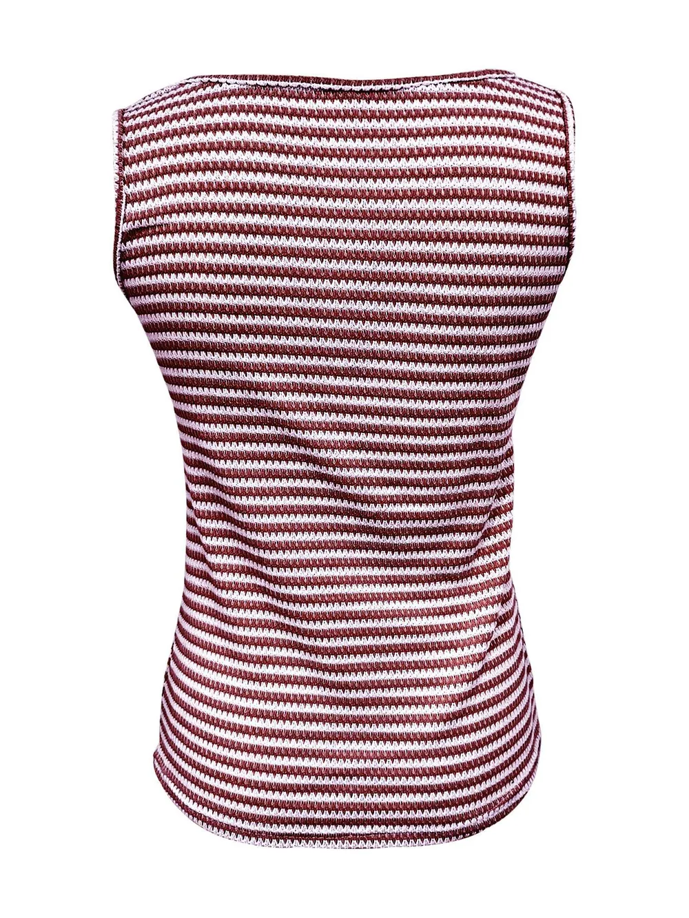 Striped Round Neck Tank Top, image 10