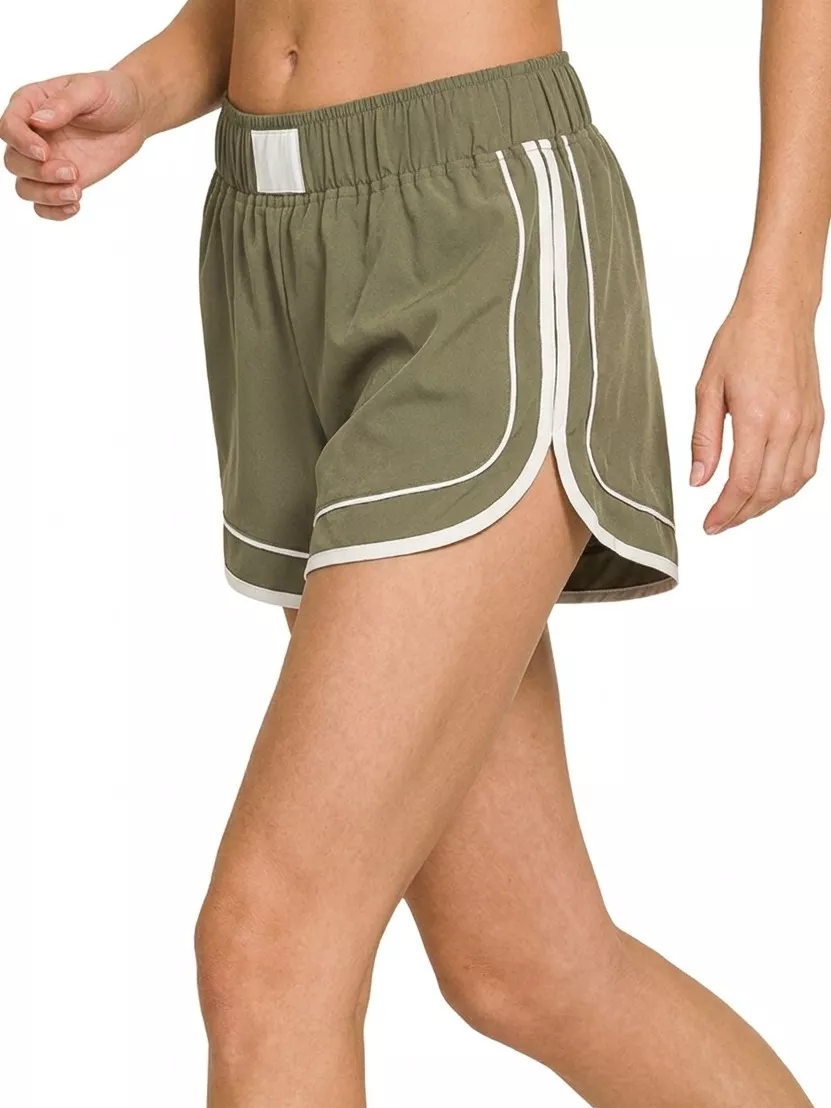 Soft Woven Lined Dolphin Shorts, image 3