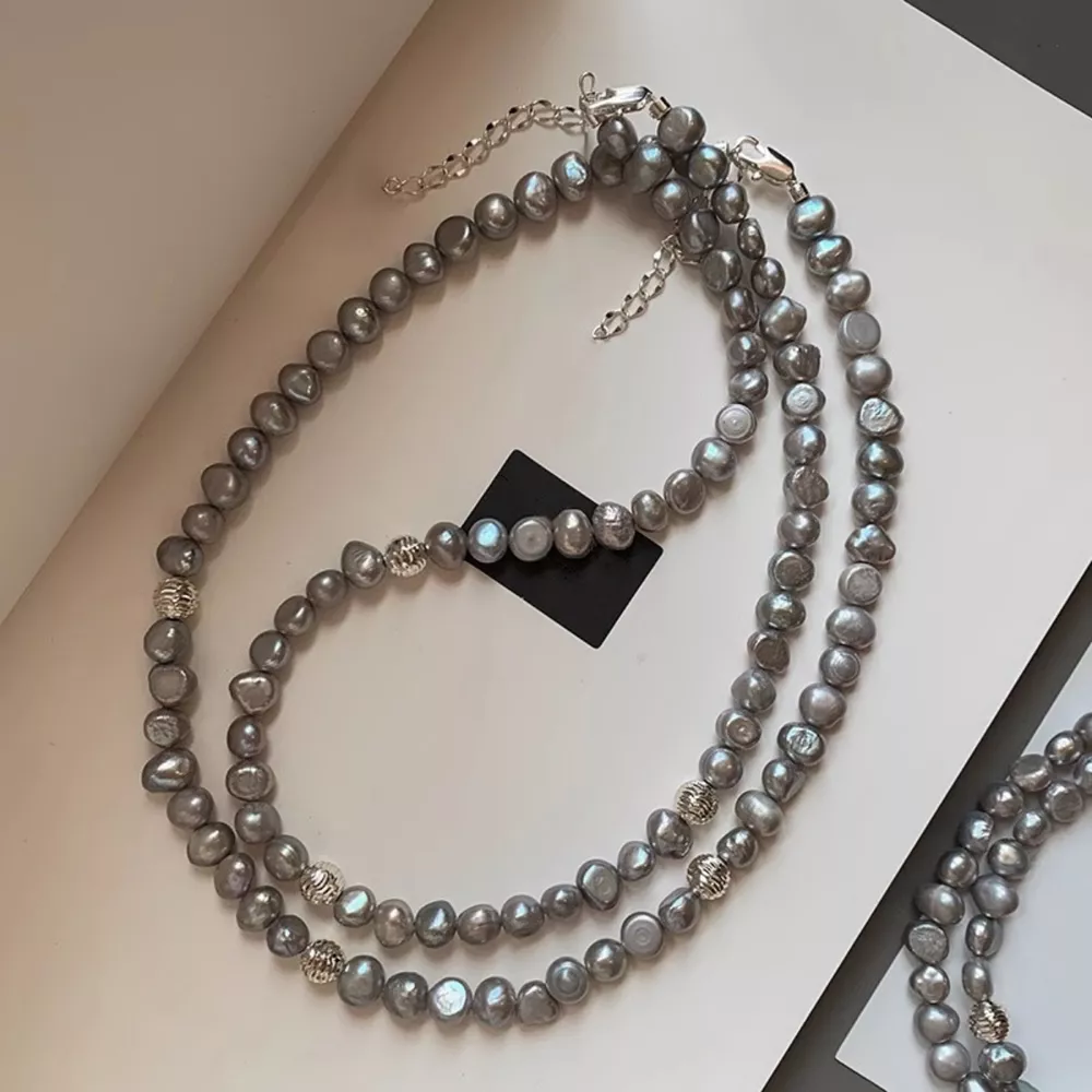 Pearl Choker Necklace, image 8