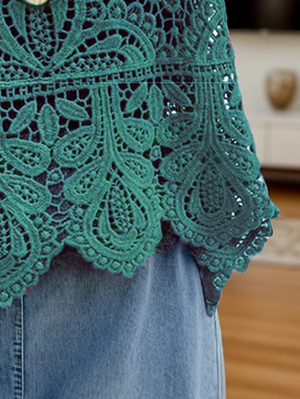 Cutout Scoop Neck Sleeveless Knit Cover Up, image 9