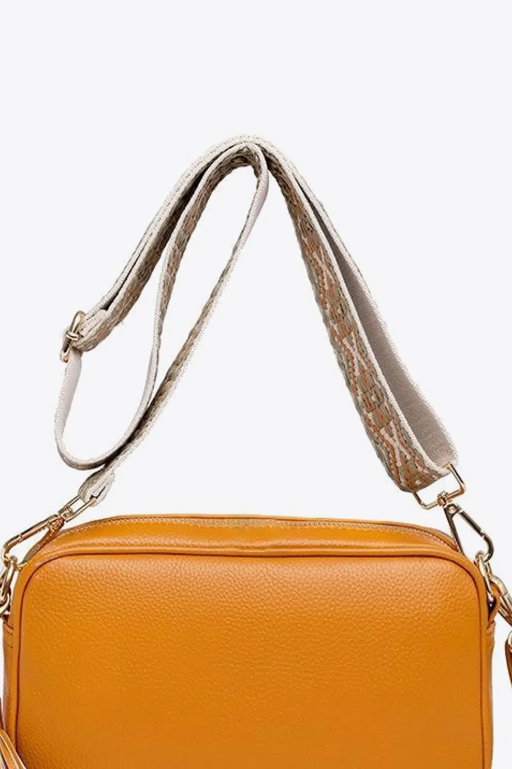 PU Leather Tassel Crossbody Bag, image 13