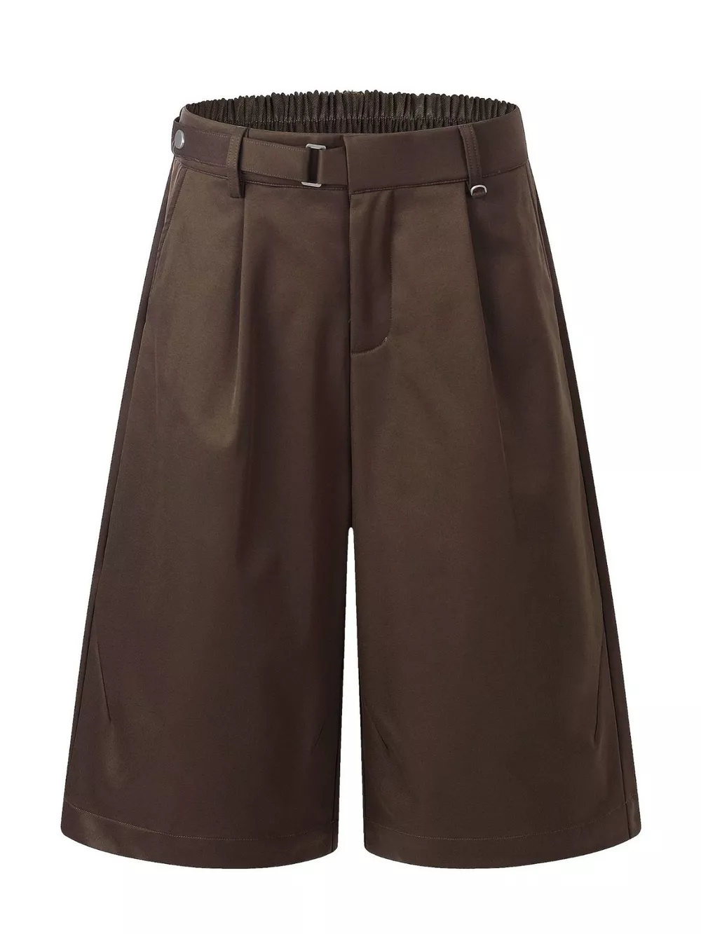 Men's Wide Leg Pleated Capris, image 3