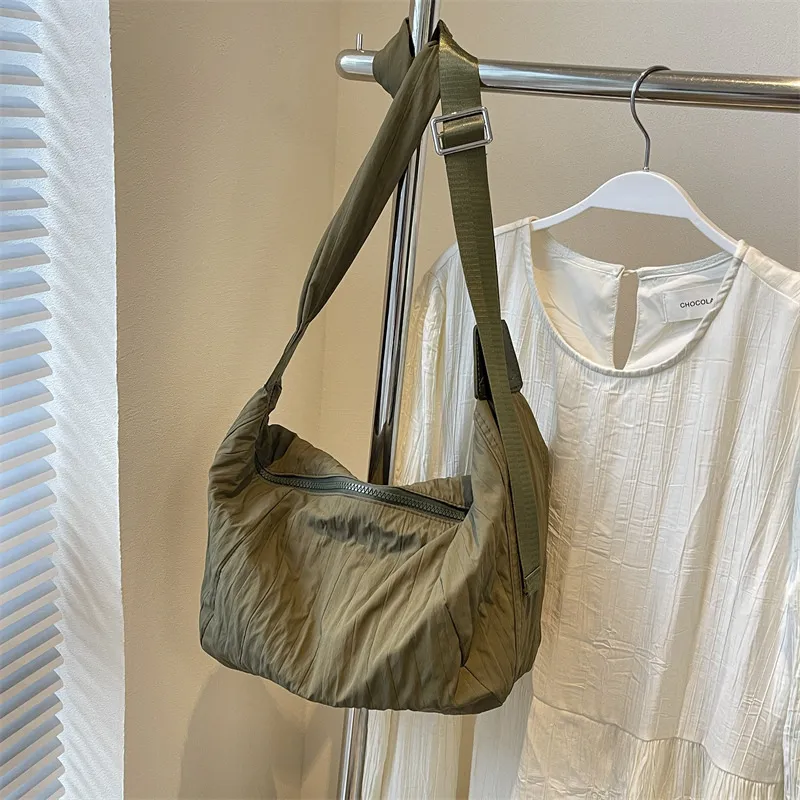 Pleated Dumpling Crossbody Bag, image 10