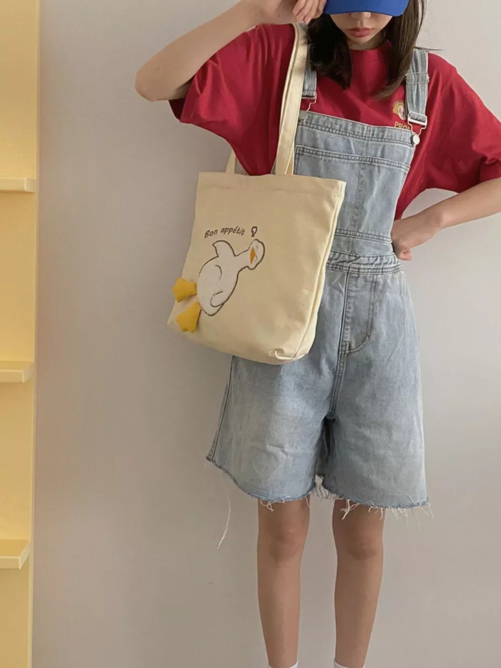 Duck Canvas Tote Bag, image 2