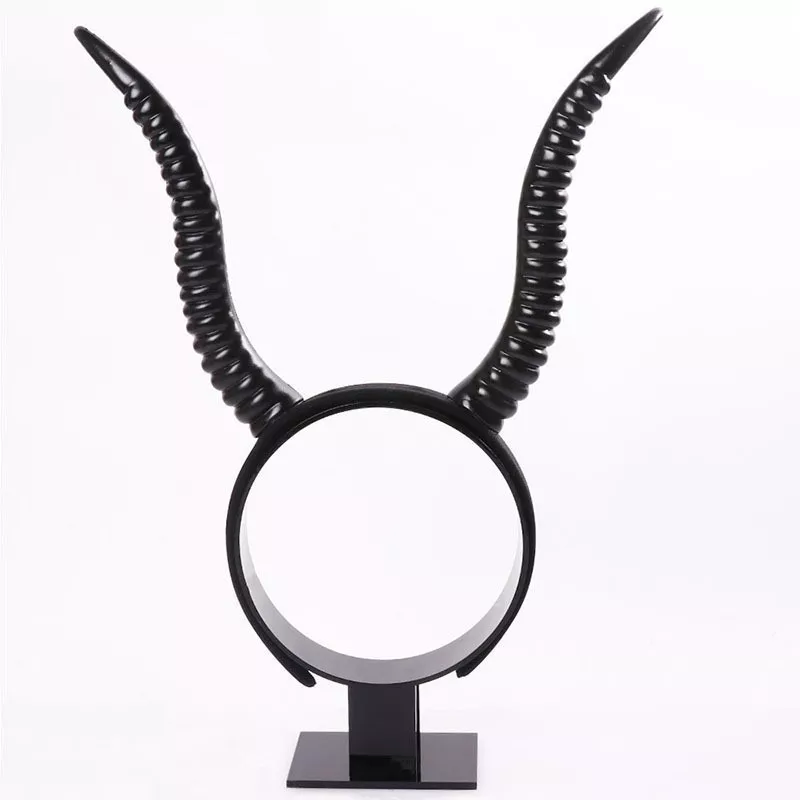 Halloween Gothic Devil Horn Headband, image 3