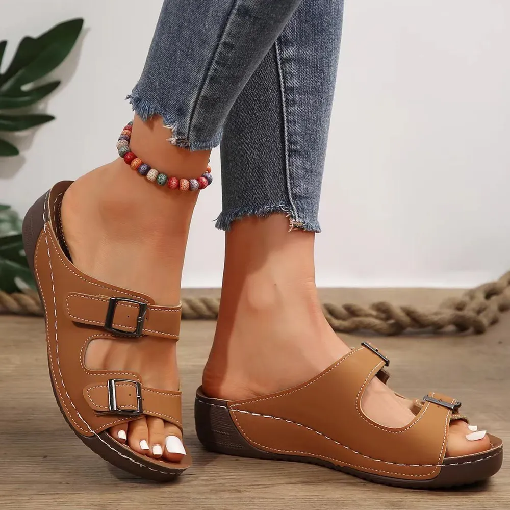 Open Toe Platform Sandals, image 2