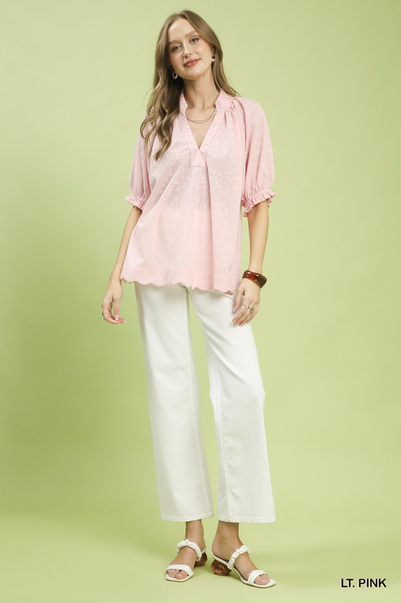 Textured Pintuck Blouse, image 2