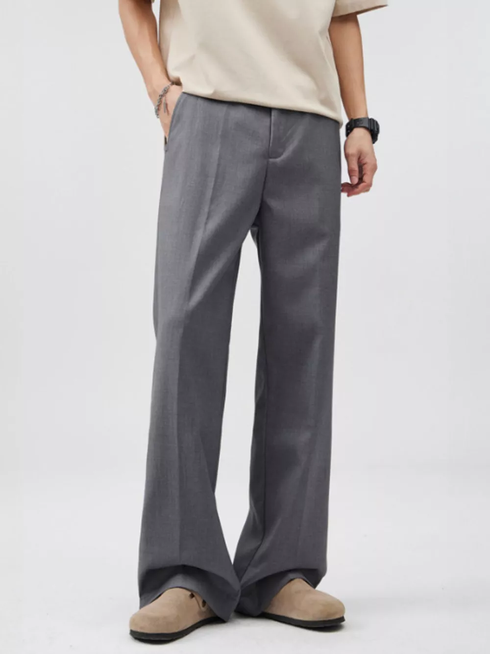 Men's Wide Leg Pants, image 3