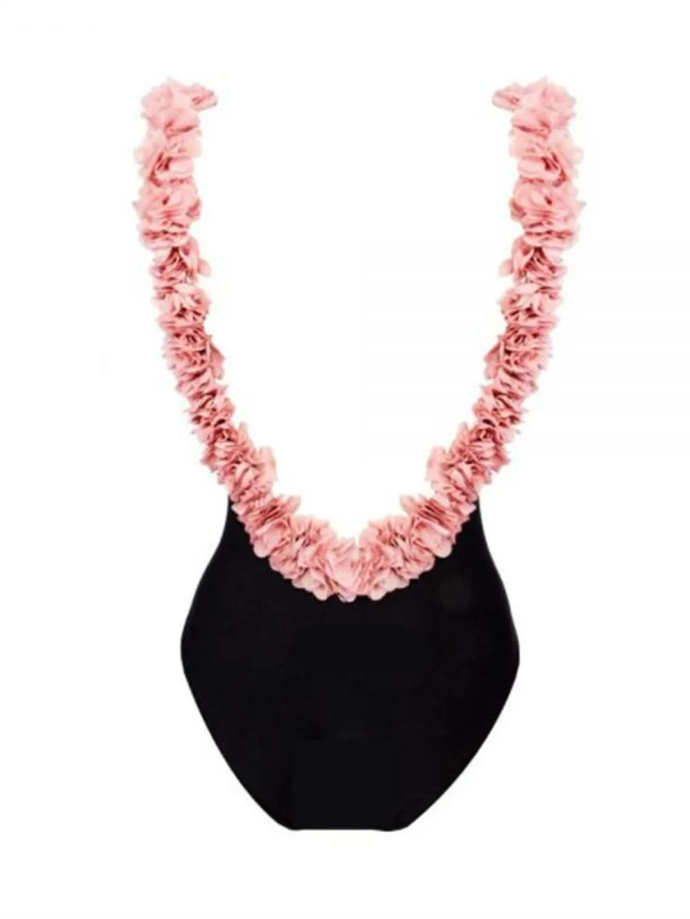 Backless Petal Strap Parent-Child Swimsuit, image 5