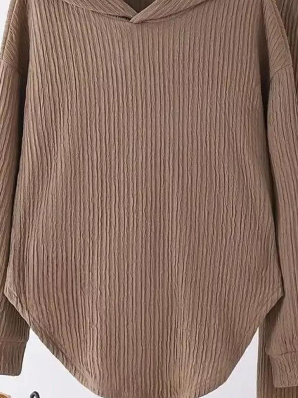 Textured Long Sleeve Hoodie and Pants Set, image 18