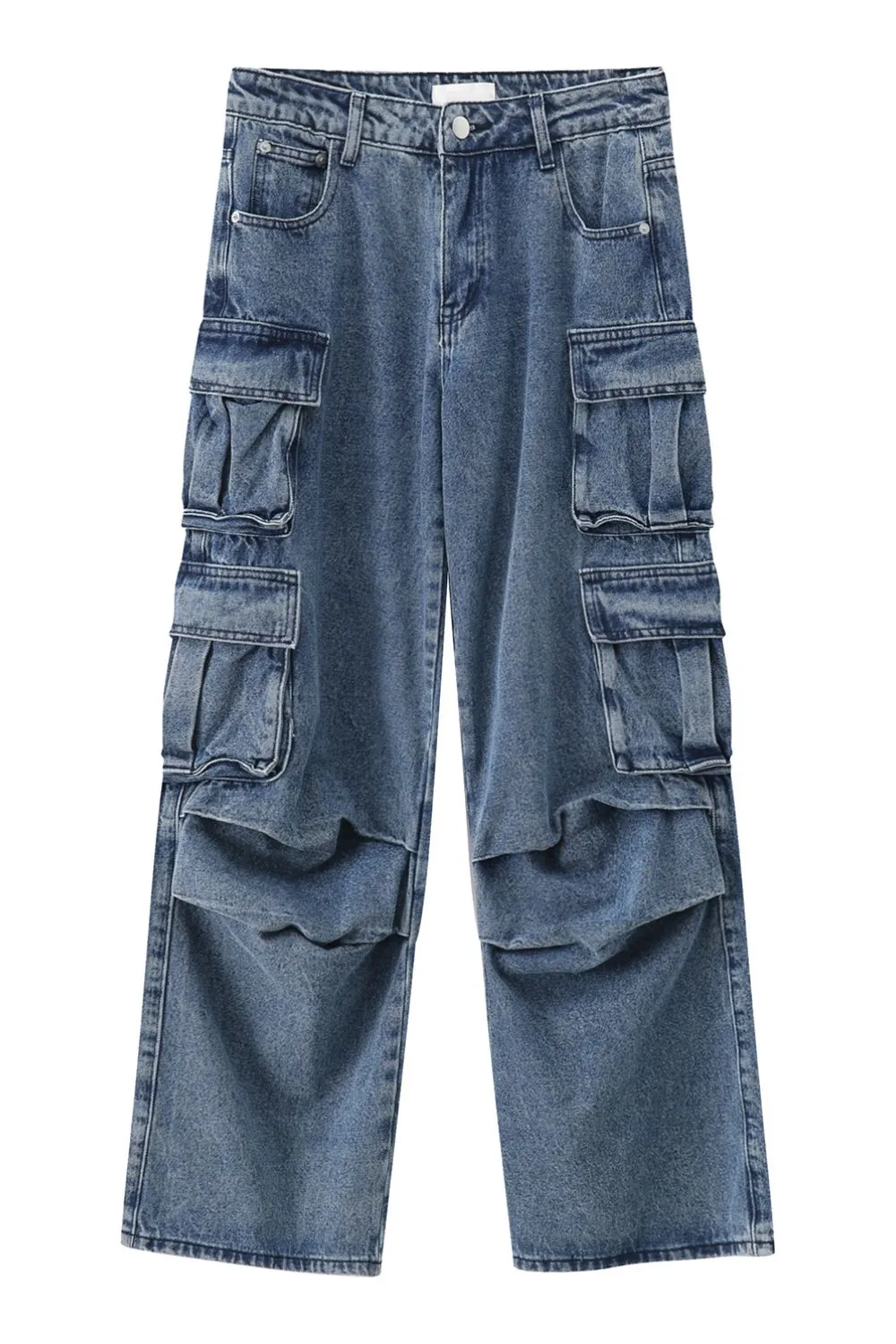 Jeans with Cargo Pockets, image 6