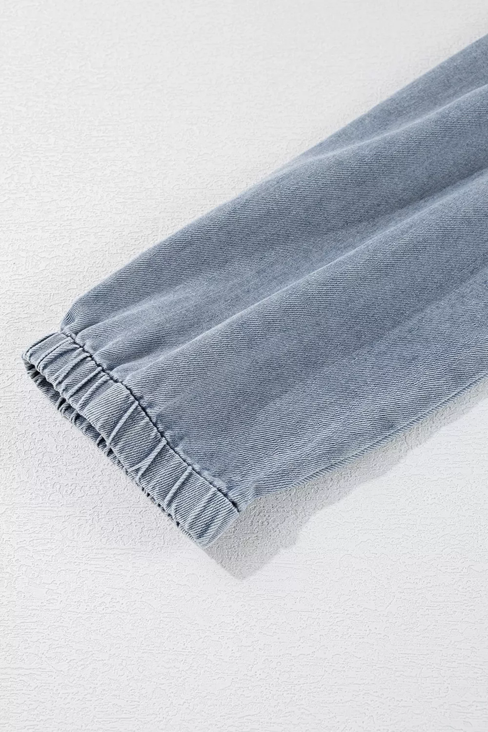 Vintage Wash Denim Dress with Pockets, image 9
