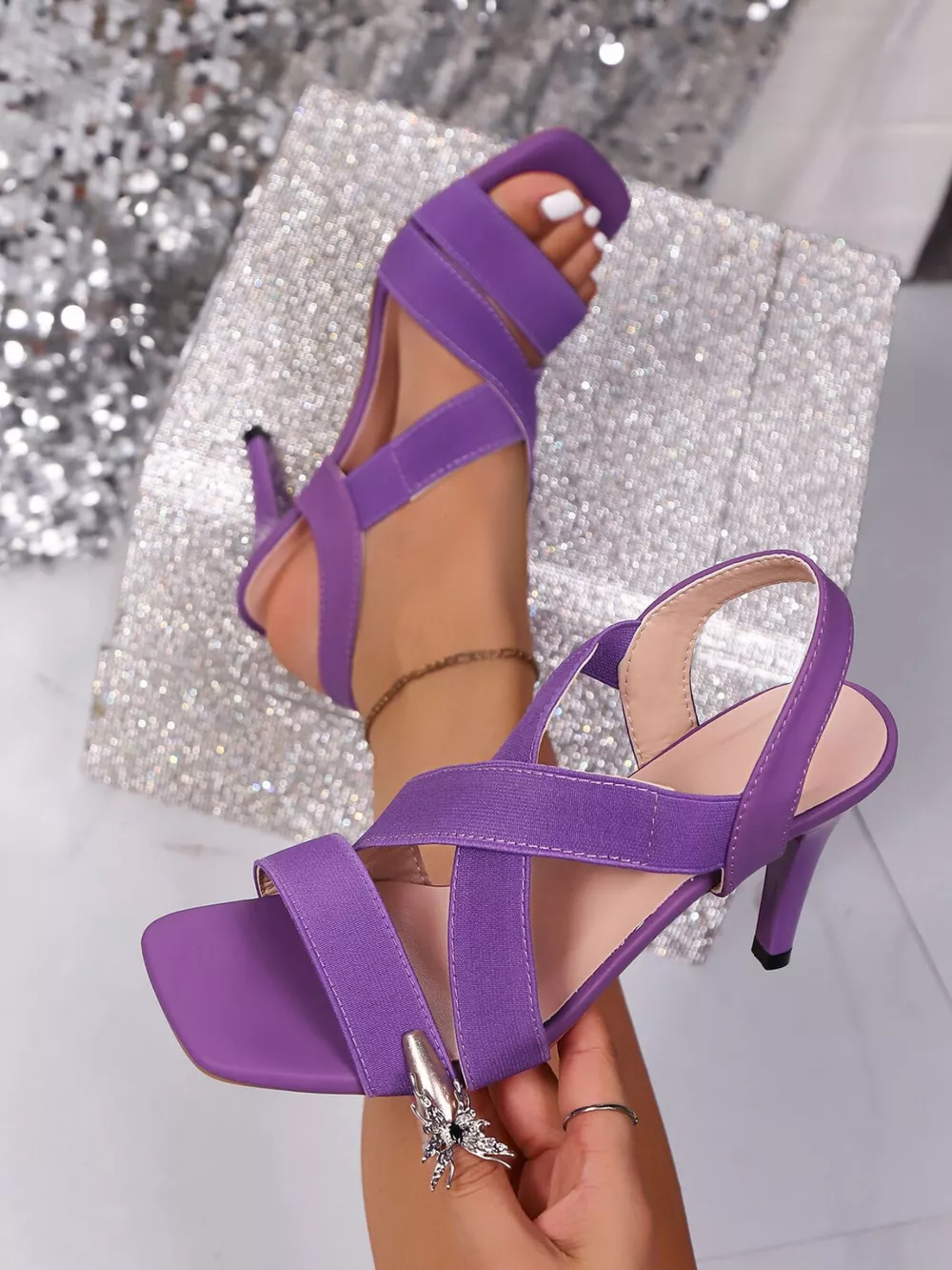 Open Toe High Heel Sandals, image 2