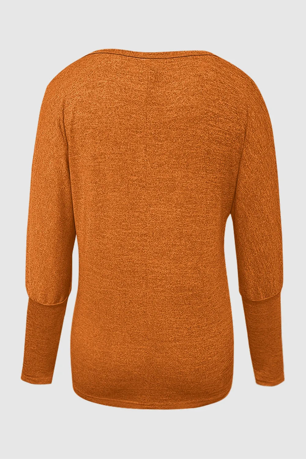 Cutout Round Neck Long Sleeve T-Shirt, image 7