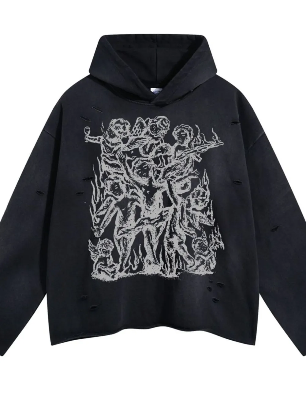 Men's Graphic Long Sleeve Hoodie