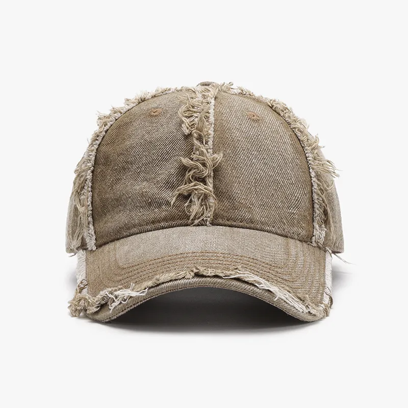 Raw Hem Cotton Baseball Cap, image 8