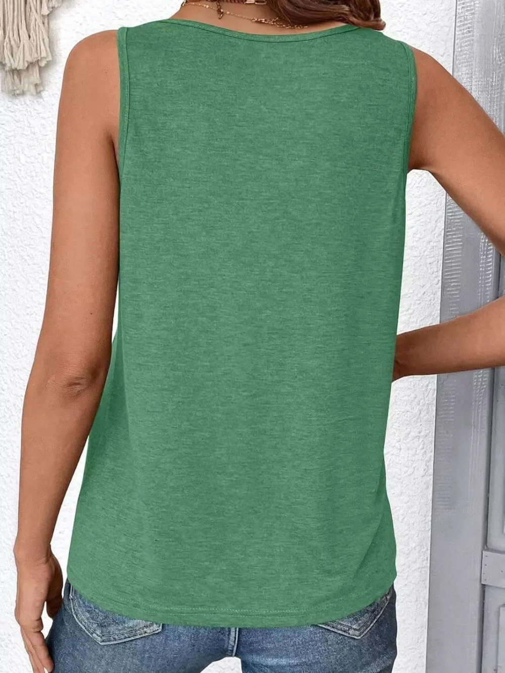 Ruched V-Neck Tank, image 11