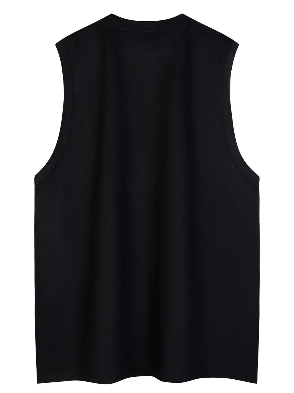 Men's Round Neck Letter Graphic Tank, image 2
