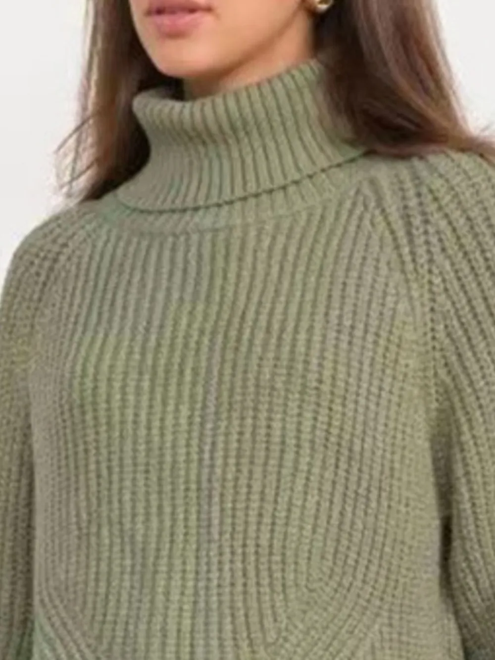 Turtleneck Long Sleeve Sweater, image 4