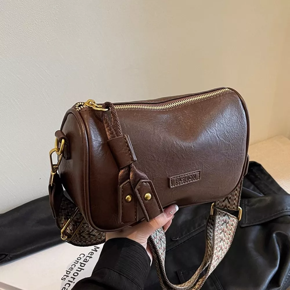 Wide Strap Crossbody Bag, image 6