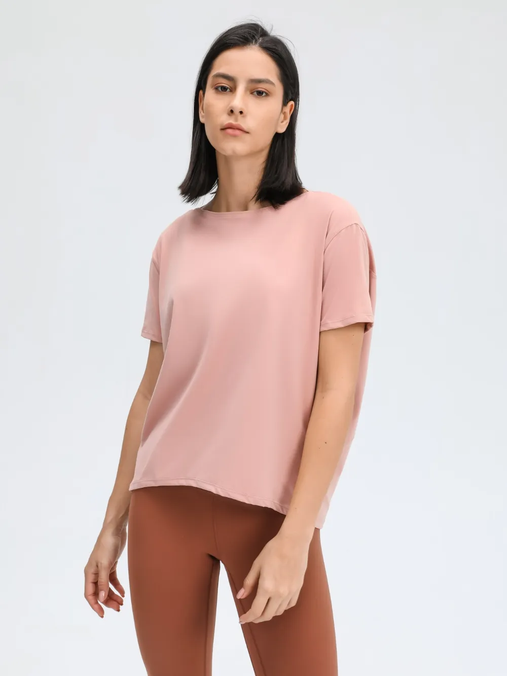Round Neck Short Sleeve Active T-Shirt, image 20