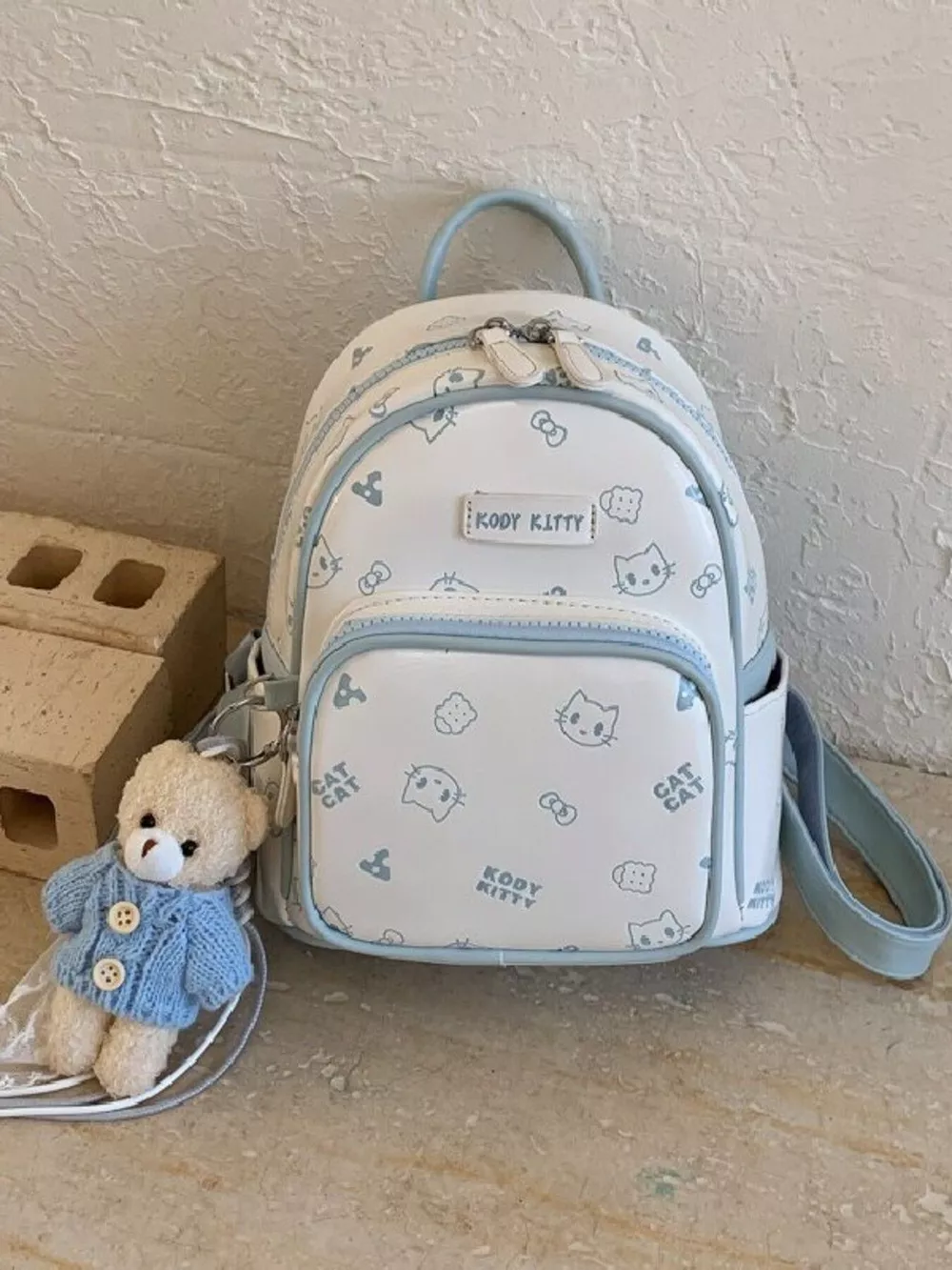 Cartoon Pattern Backpack Bag, image 2