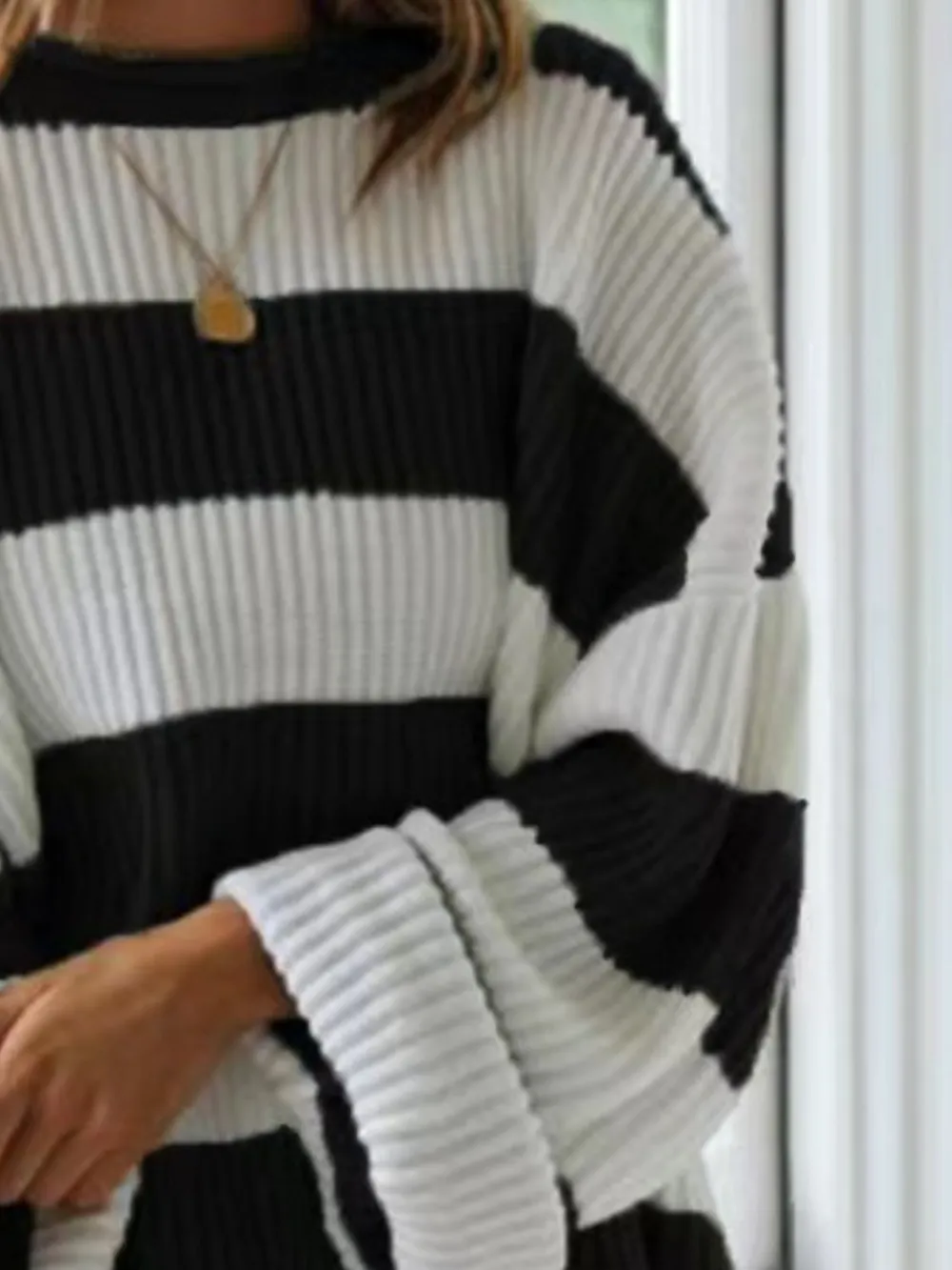 Round Neck Long Sleeve Sweater, image 33