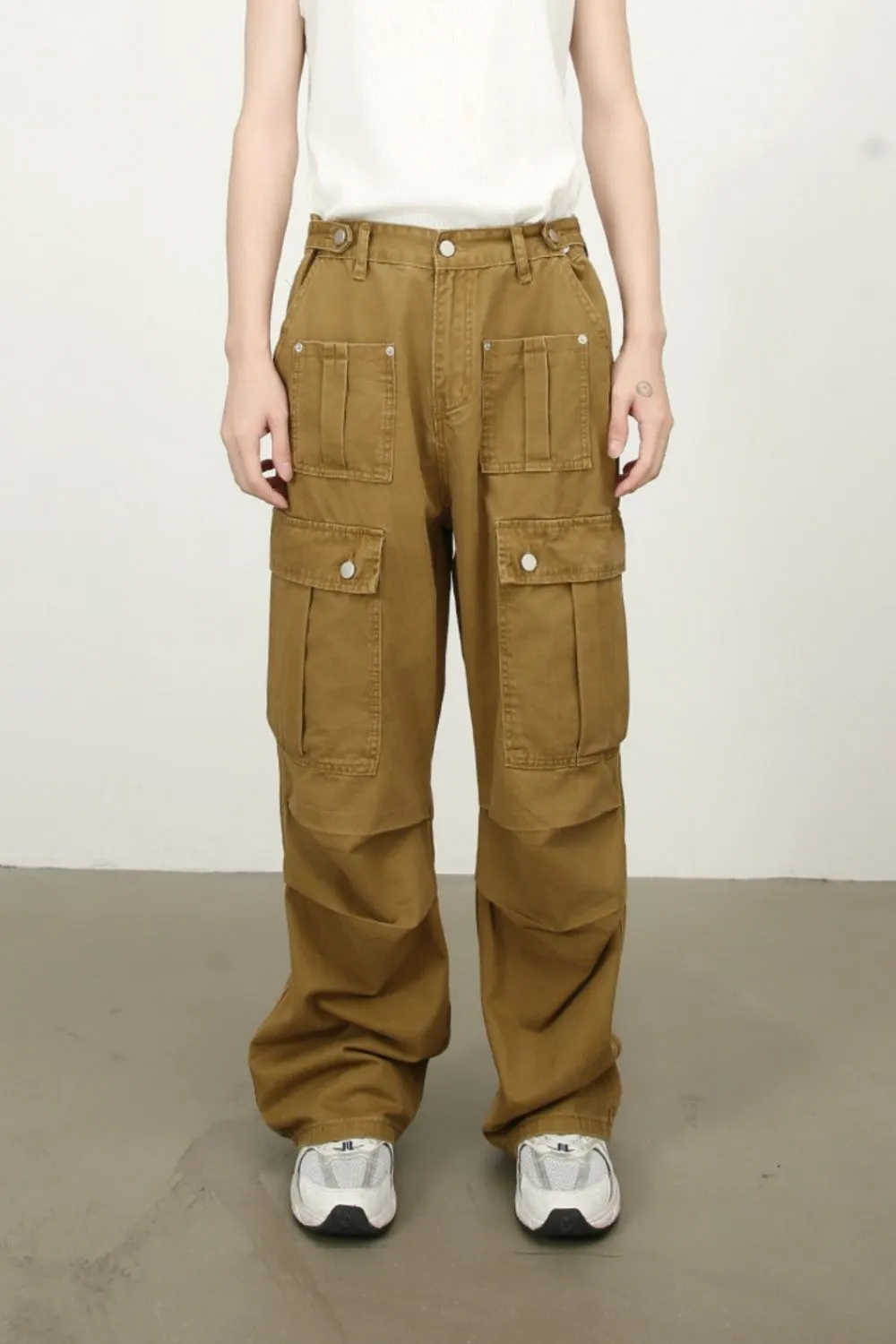 Men's Mid Rise Cargo Jeans