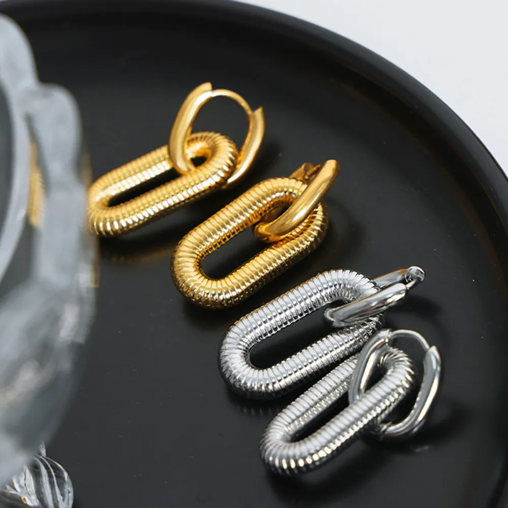 Titanium steel Dangle Earrings, image 7