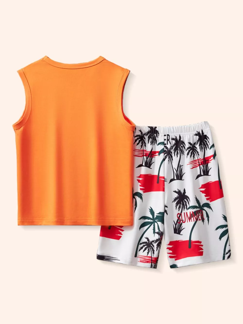 Children's Graphic Tank and Shorts Set, image 5