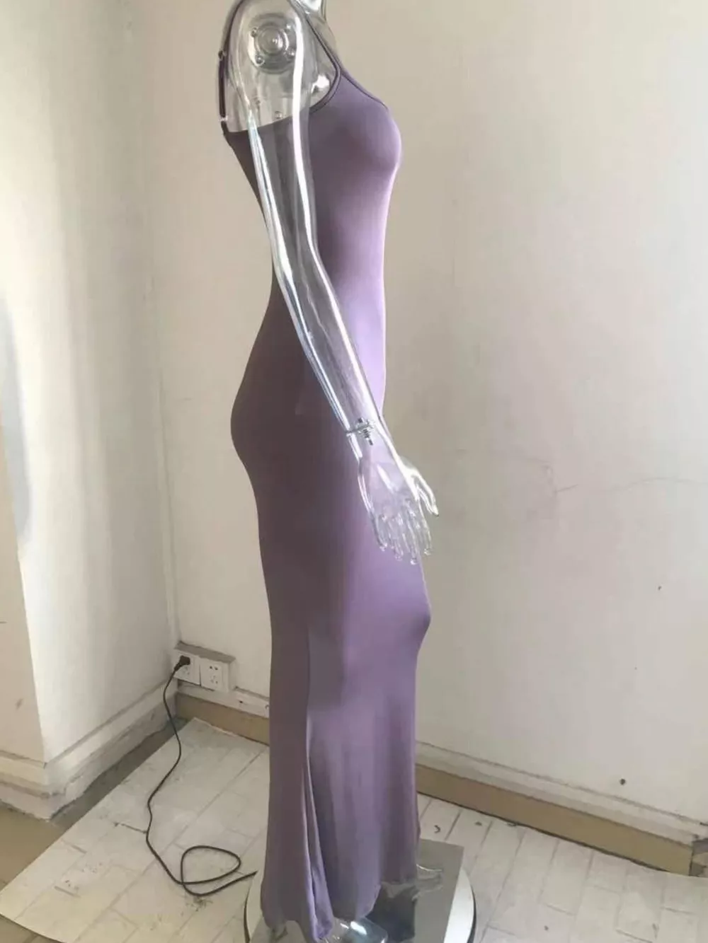 Spaghetti Strap Bodycon Maxi Dress, image 15