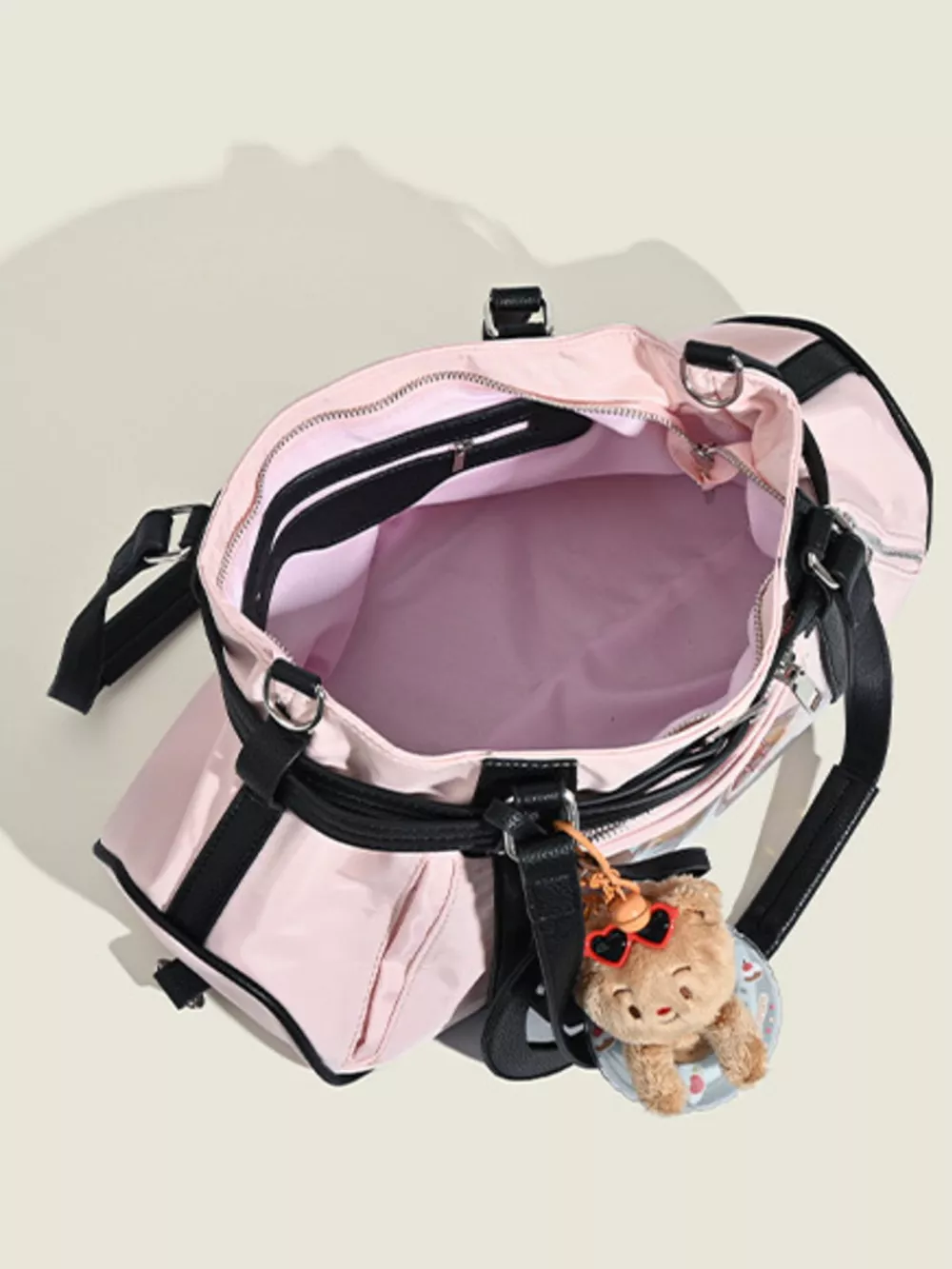 Contrast Lightweight Shoulder Bag, image 6