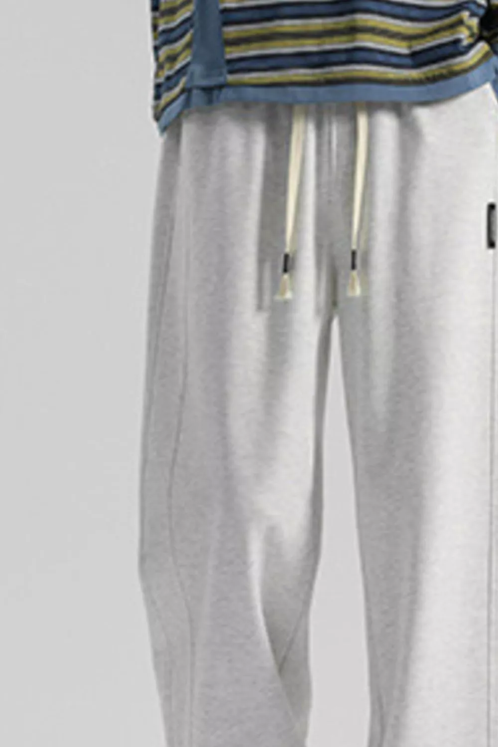 Men's Plus Size Casual Loose Fit Drawstring Sweatpants, image 6