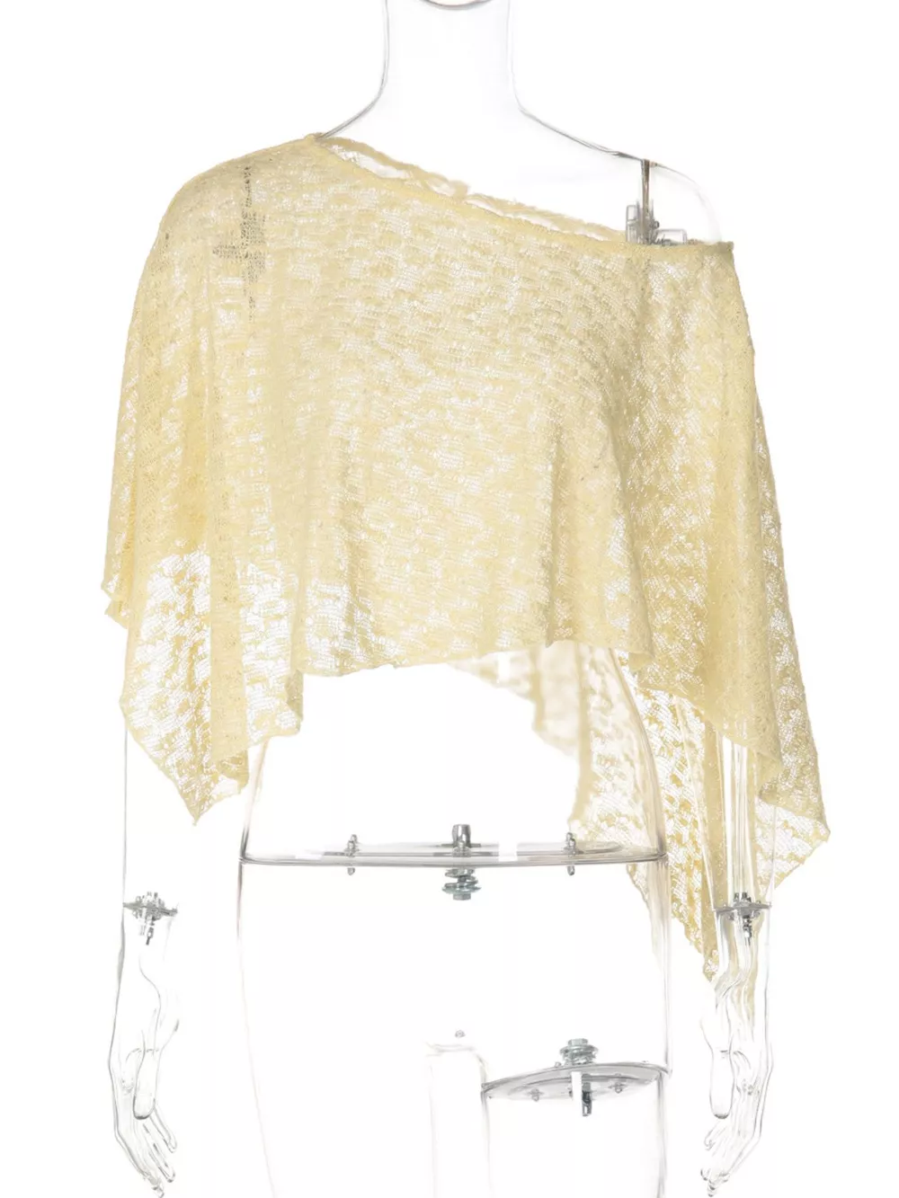 One Shoulder Long Sleeve Cover Up, image 5