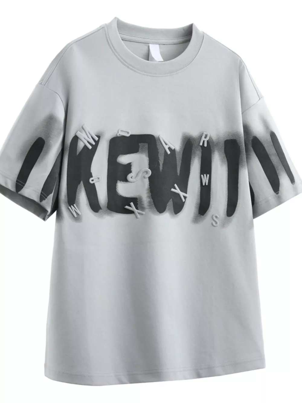 Men's Plus Size Graphic Oversized T-Shirt, image 3