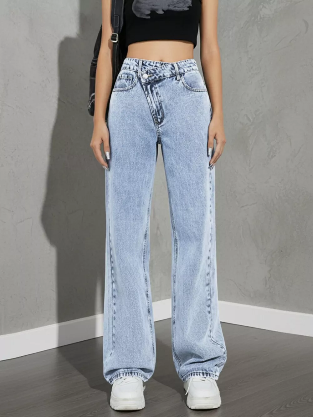 High Waist Wide Leg Jeans, image 16