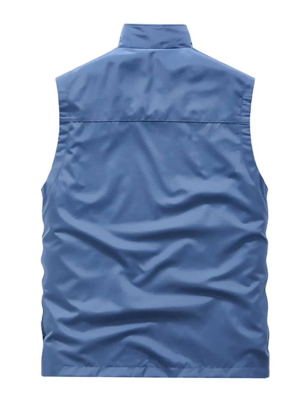 Men's Plus Size Zip Up Vest, image 3