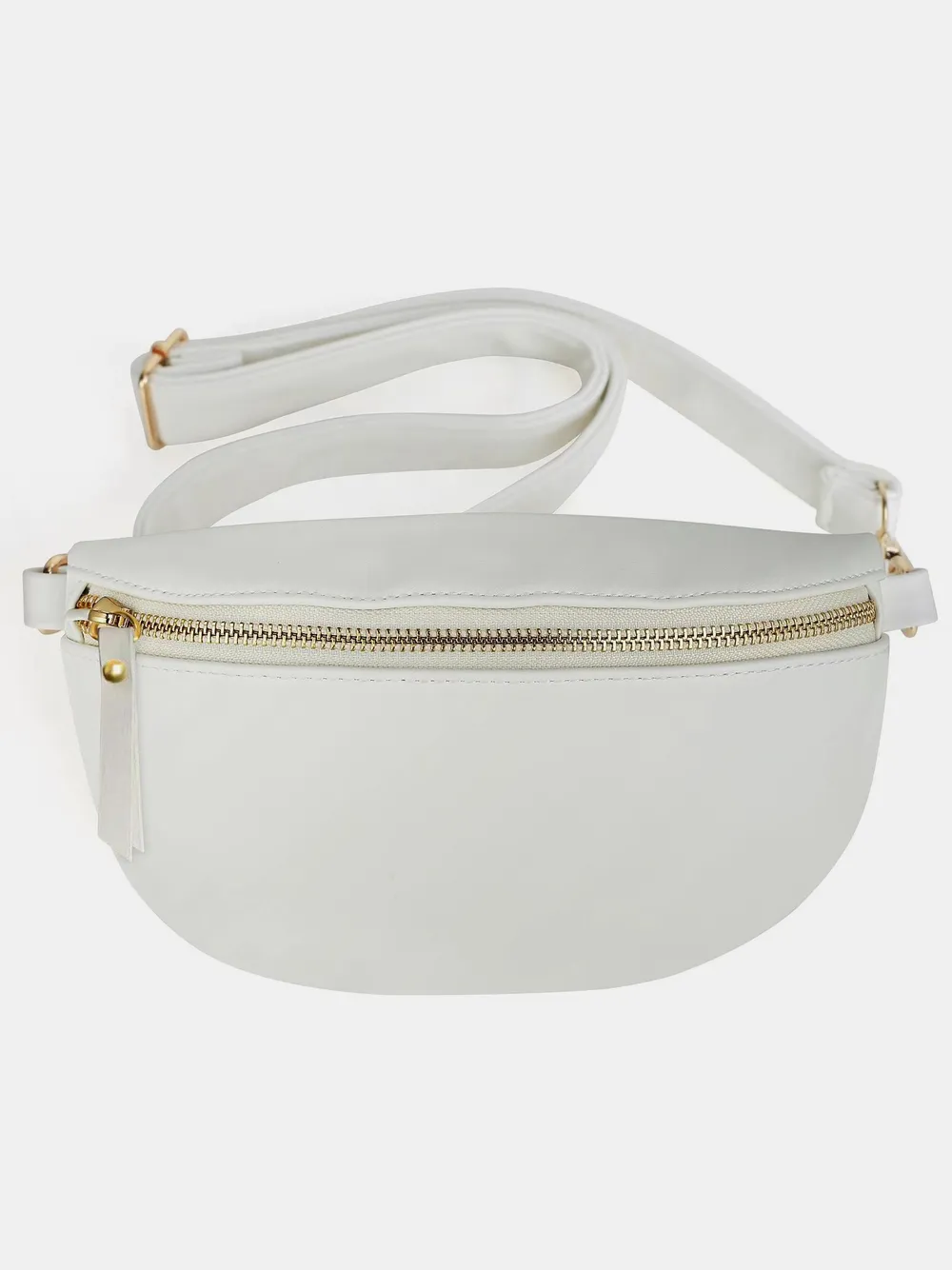PU Leather Adjustable Strap Crossbody Bag, image 4