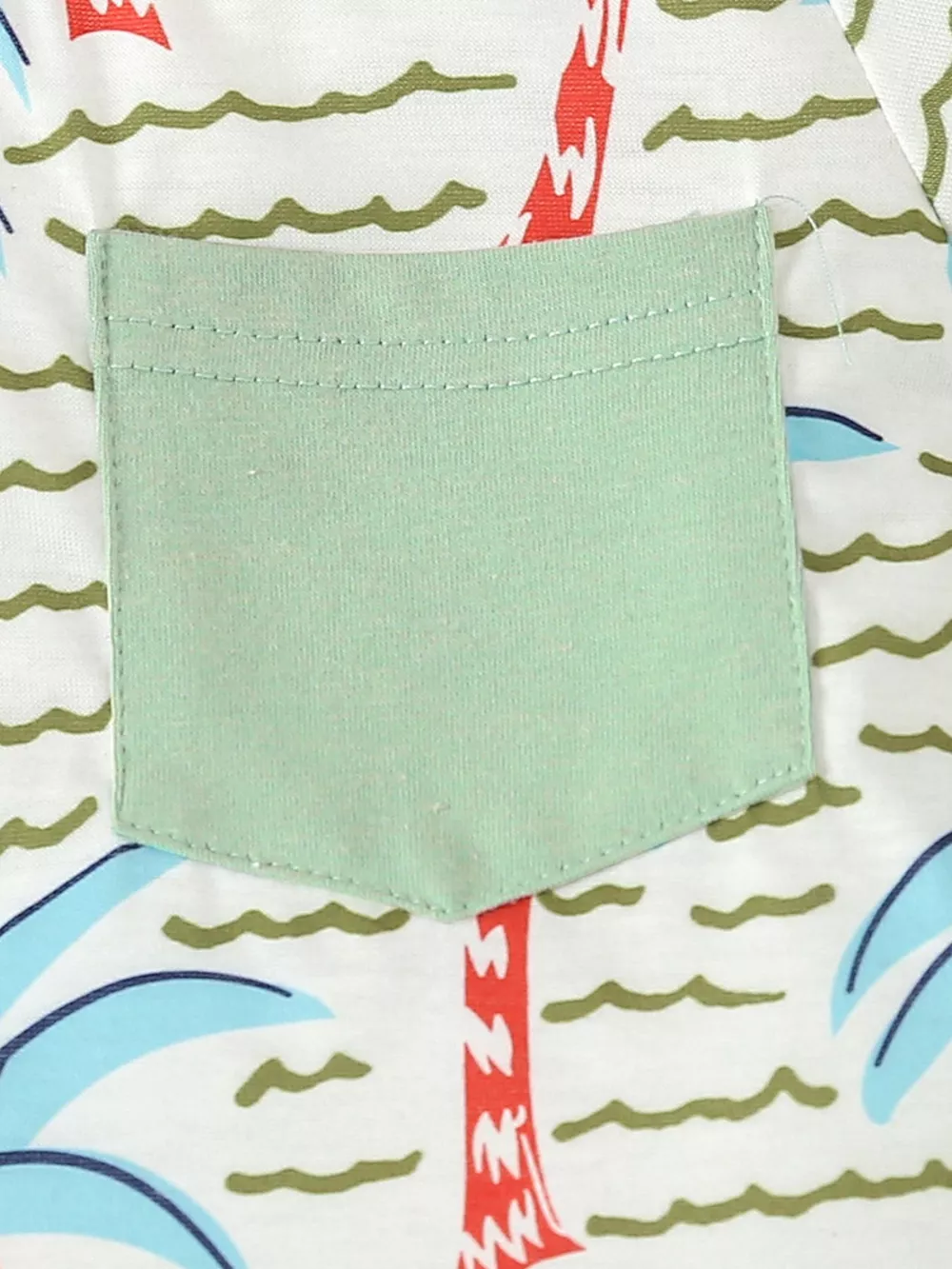 Children's Palm Tree Print T-Shirt and Shorts Set, image 9