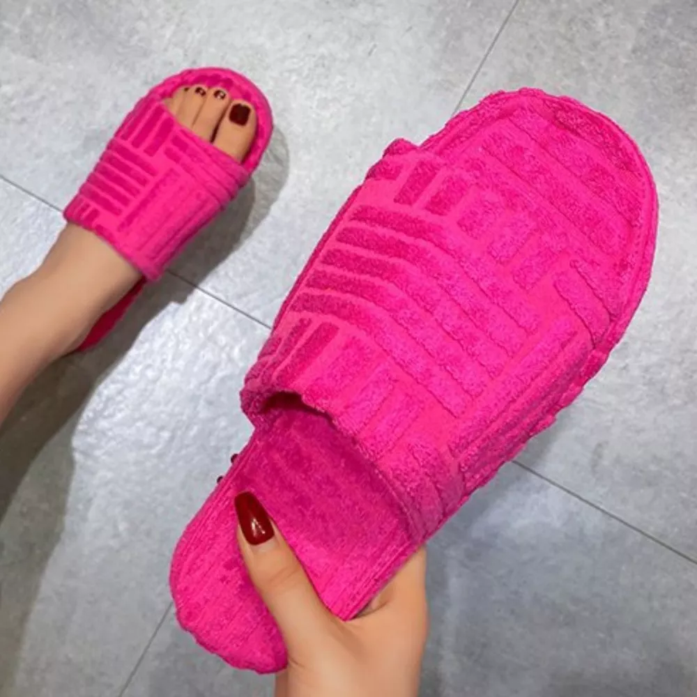 Open-Toe Platform Slippers, image 15