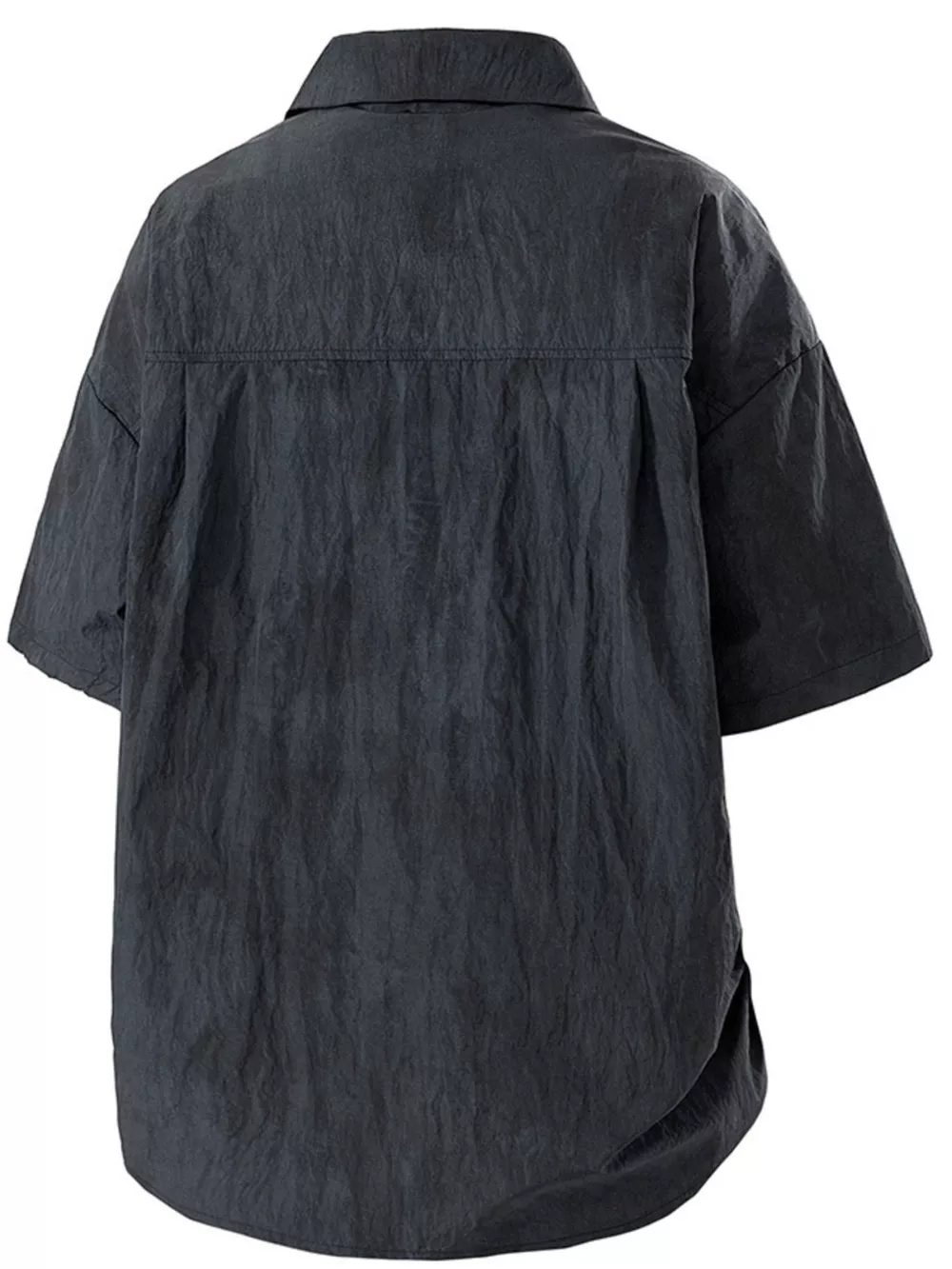 Men's Plus Size Button Up Short Sleeve Shirt, image 3