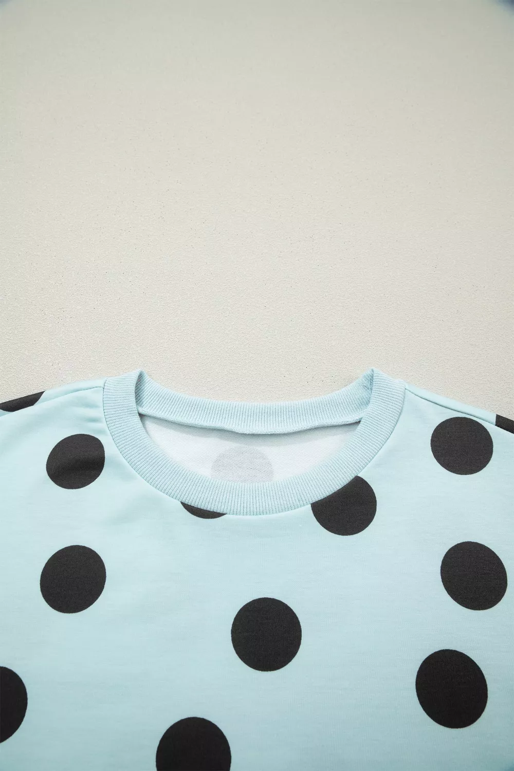 Polka Dot Short Sleeve Top Casual Skort 2pcs Outfit, image 9