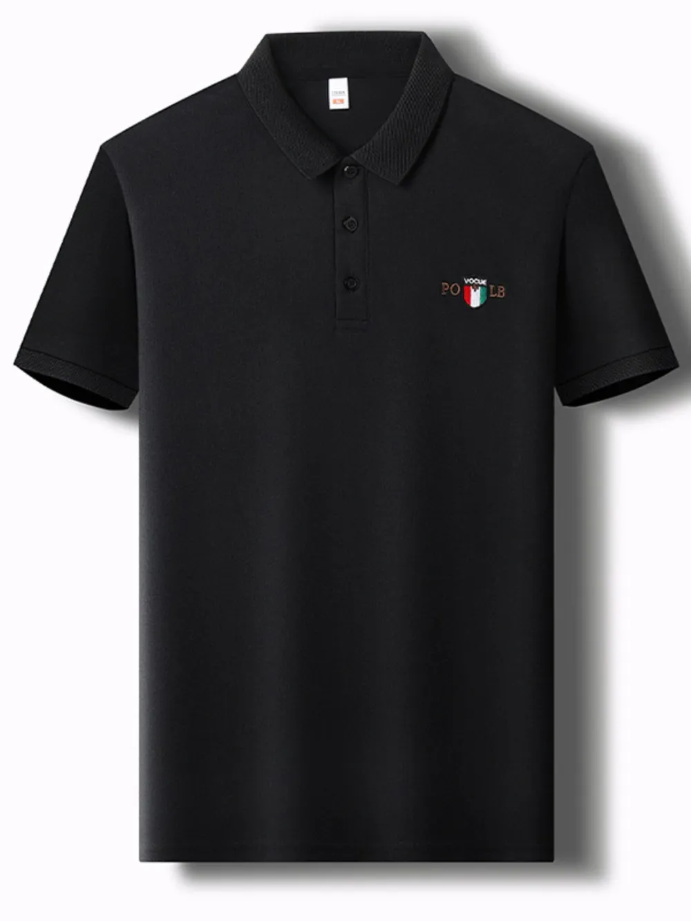 Men's Plus Size Classic Short Sleeve Polo Shirt, image 10